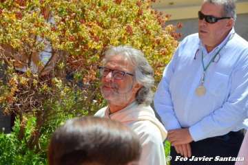 Telde rinde pleitesía a San Miguel en Valsequillo (Foto Francisco Javier Santana y TA)